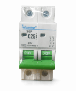 Interruptor térmico 2 polos 25A Illumina