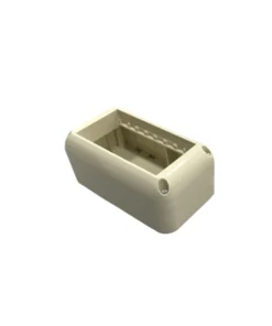 Caja Exterior Presta 4 Módulos Marfil