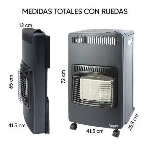 Estufa a Gas Plegable Microsonic - Imagen 2