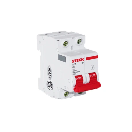 Interruptor térmico 2 polos 6A Steck